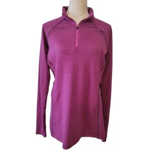 Eddie Bauer First Ascent 1/2 Zip Lightweight Jacket Size Medium - Tall